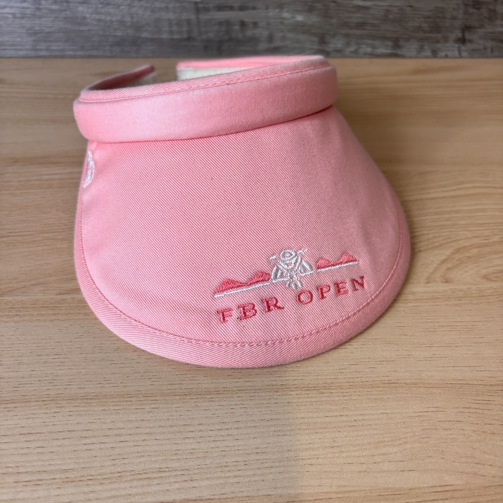 Kate Lord Visor Hat Womens Pinkn Open Back Golf FBR Open